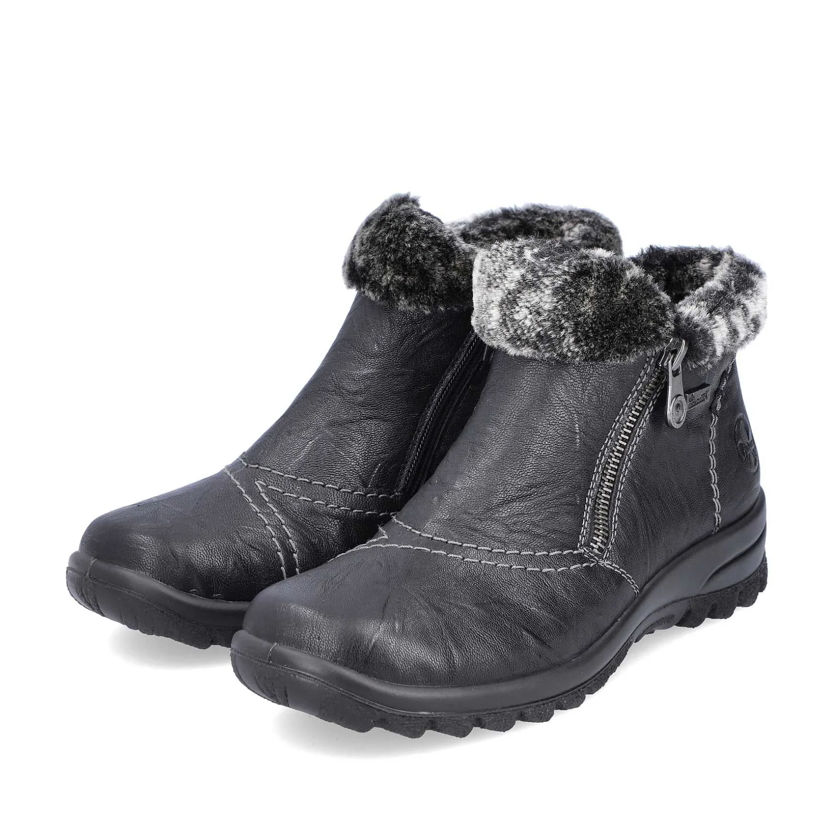 Rieker Ankle Boots & Boots-Women'S Short Boots Jet Black
