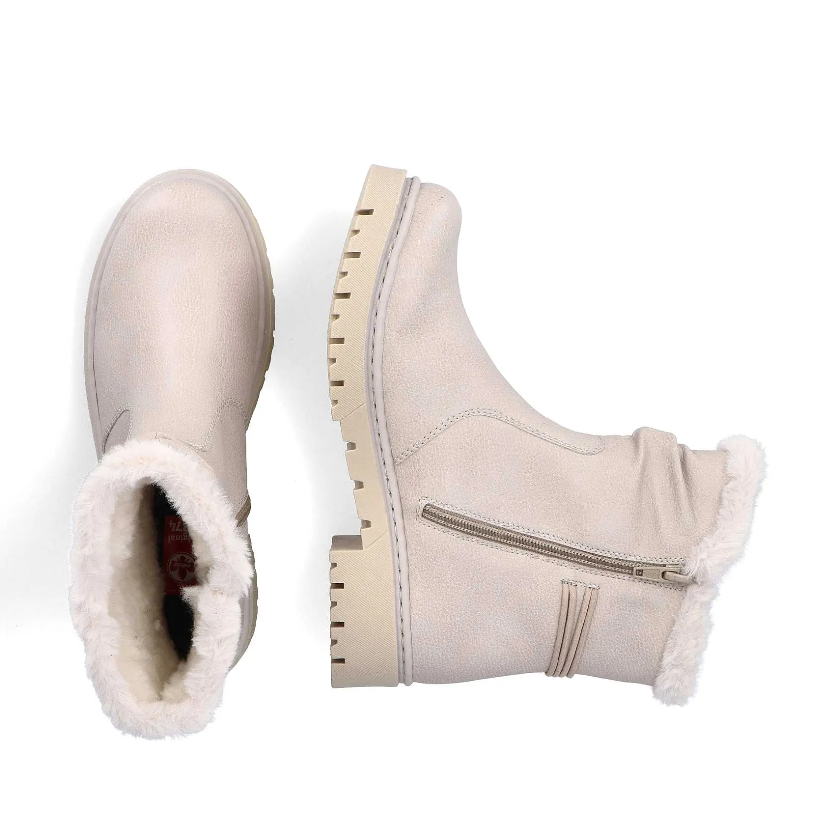 Rieker Ankle Boots & Boots-Women'S Short Boots Light Beige