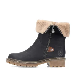 Rieker Ankle Boots & Boots-Women'S Short Boots Asphalt Black