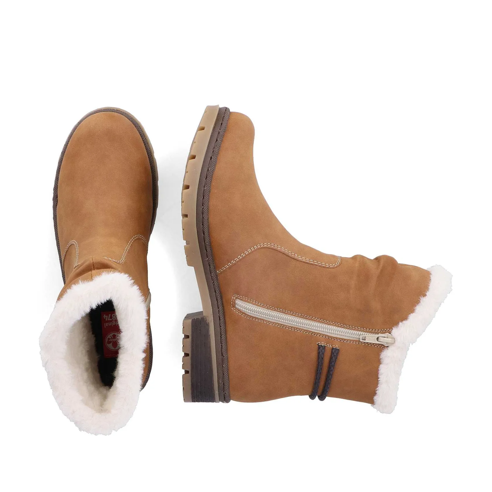 Rieker Ankle Boots & Boots-Women'S Short Boots Camel Brown