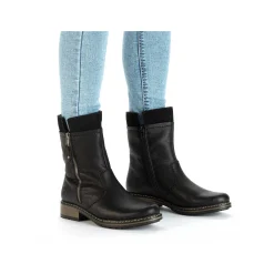 Rieker Ankle Boots & Boots-Women'S Short Boots Jet Black