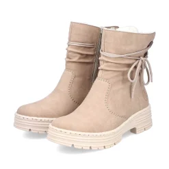 Rieker Ankle Boots & Boots-Women'S Short Boots Cream Beige