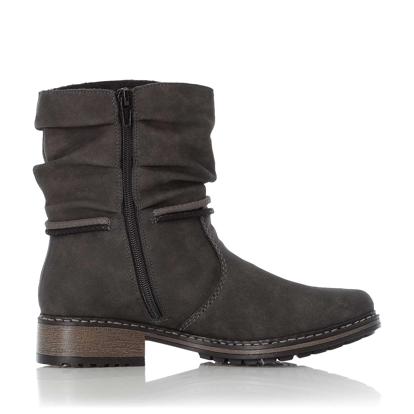 Rieker Ankle Boots & Boots-Women'S Short Boots Asphalt Gray