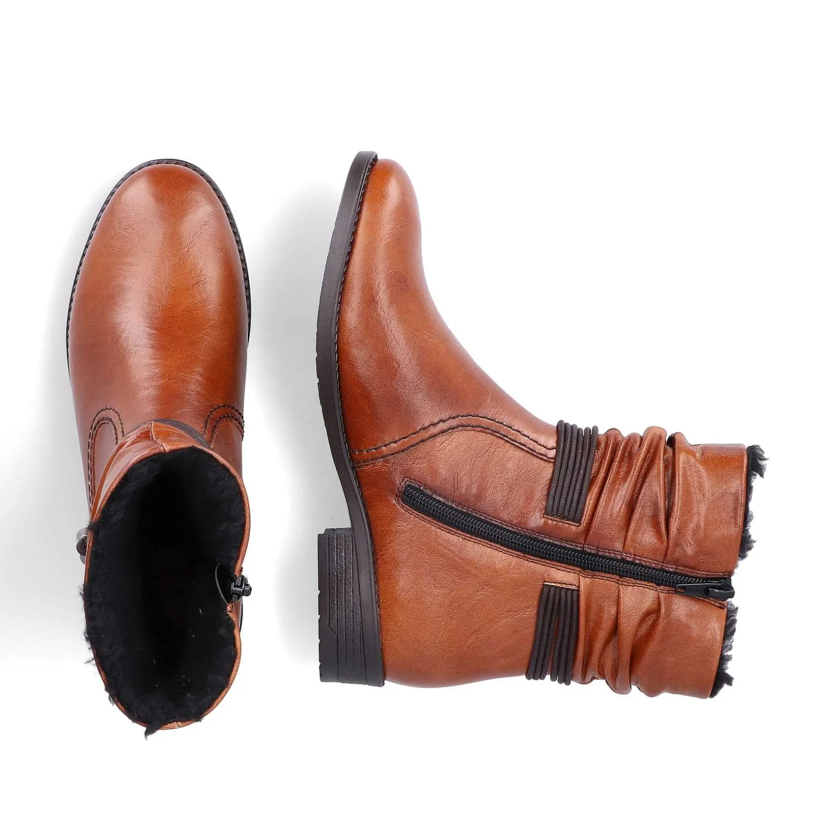 Rieker Ankle Boots & Boots-Women'S Short Boots Chestnut Brown