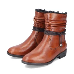 Rieker Ankle Boots & Boots-Women'S Short Boots Chestnut Brown