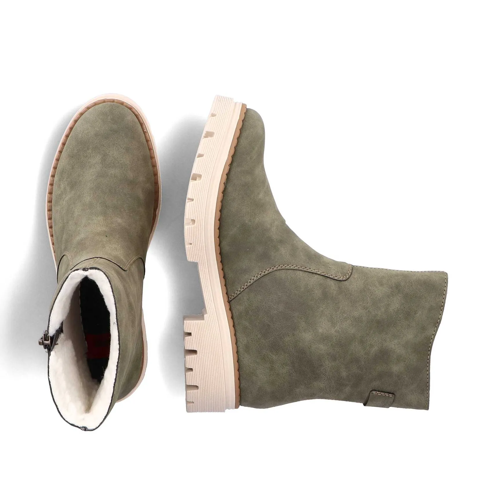 Rieker Ankle Boots & Boots-Women'S Short Boots Green Gray