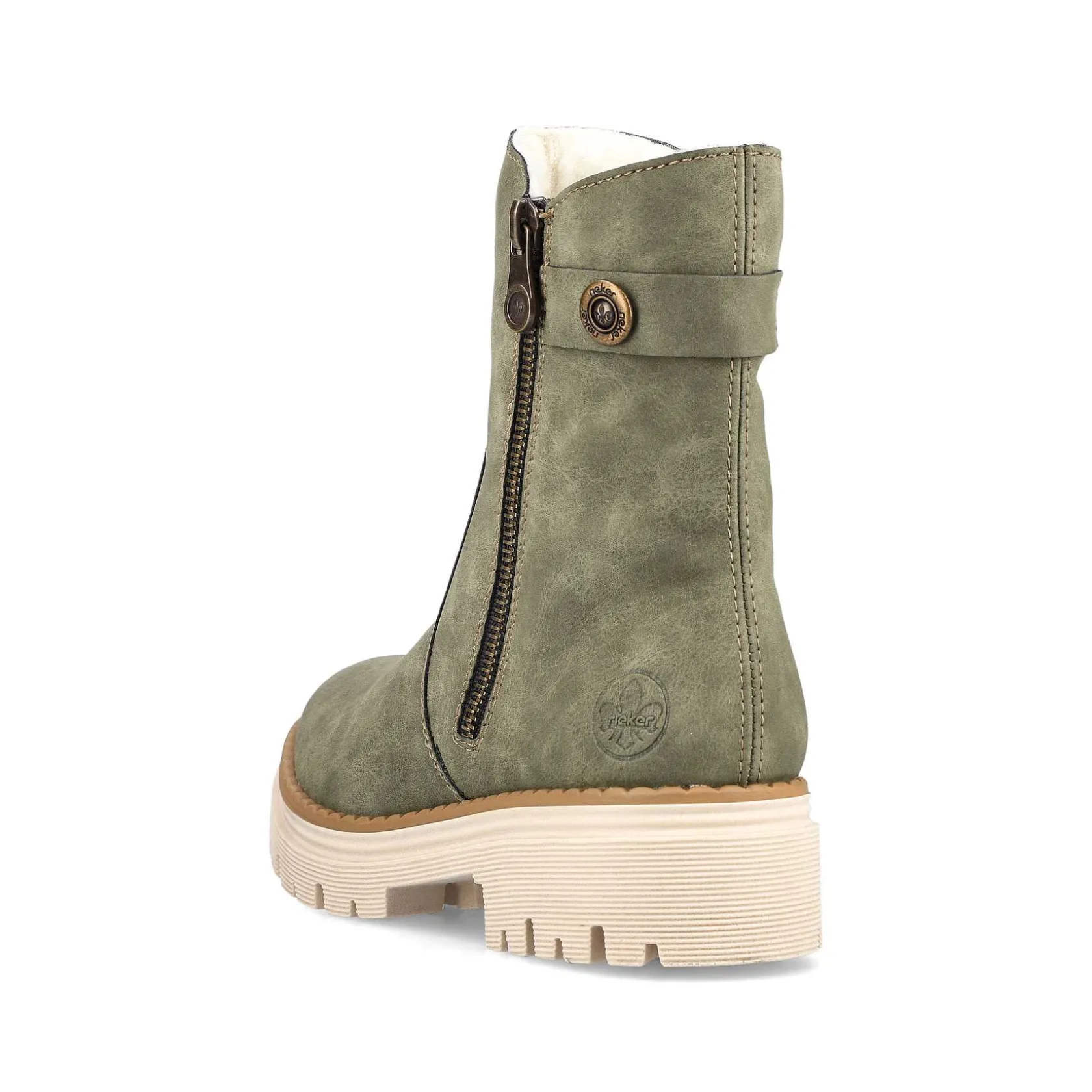 Rieker Ankle Boots & Boots-Women'S Short Boots Green Gray