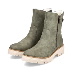 Rieker Ankle Boots & Boots-Women'S Short Boots Green Gray