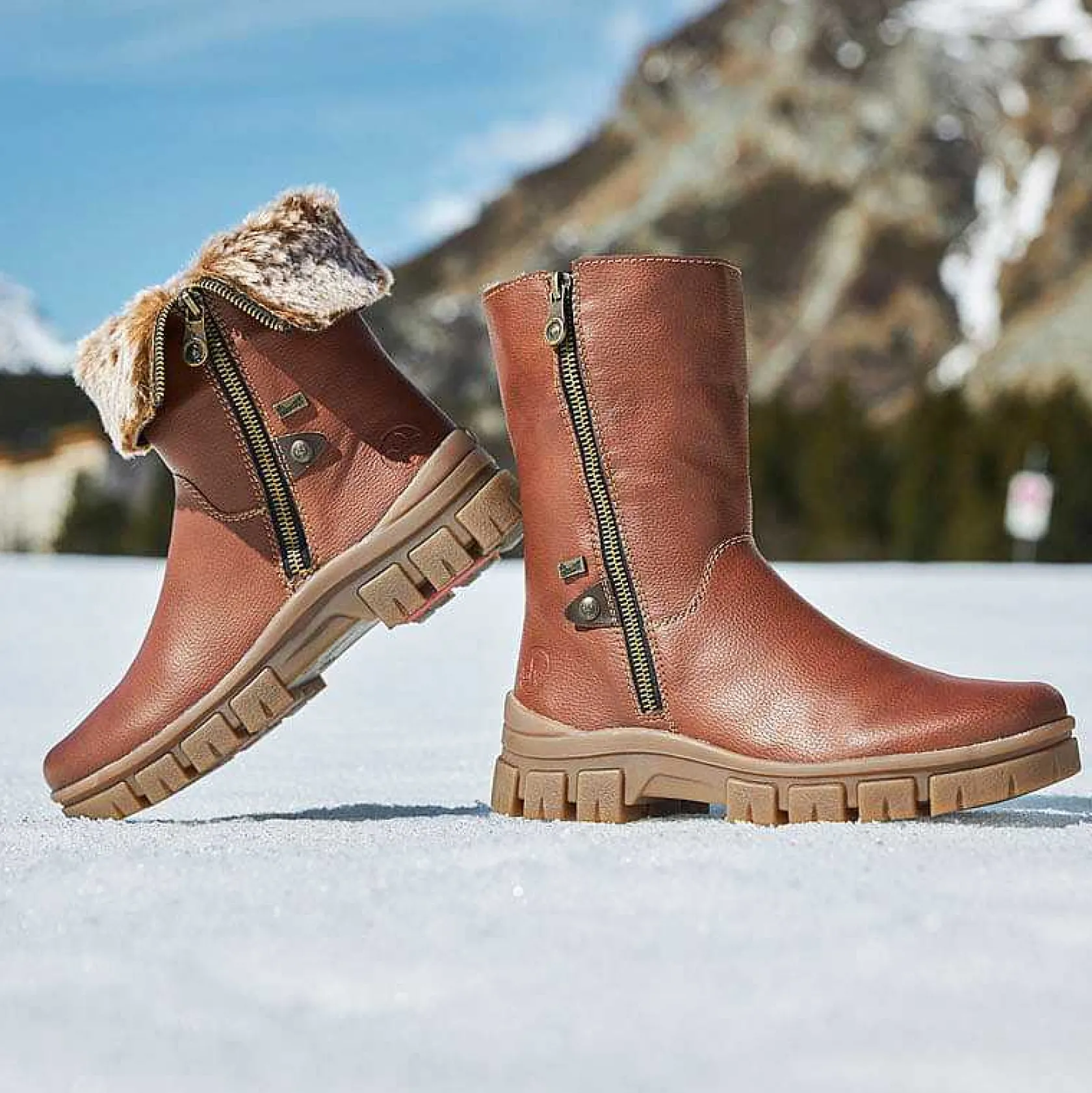 Rieker Ankle Boots & Boots-Women'S Short Boots Noisette