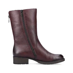 Rieker Ankle Boots & Boots-Women'S Short Boots Burgundy Red