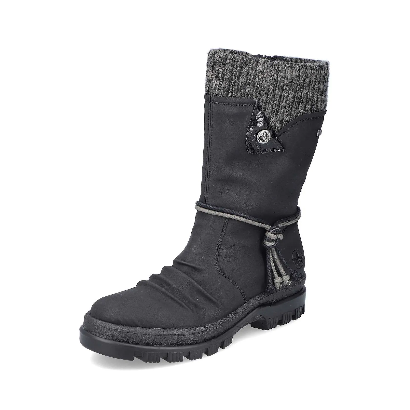 Rieker Ankle Boots & Boots-Women'S Short Boots Night Black