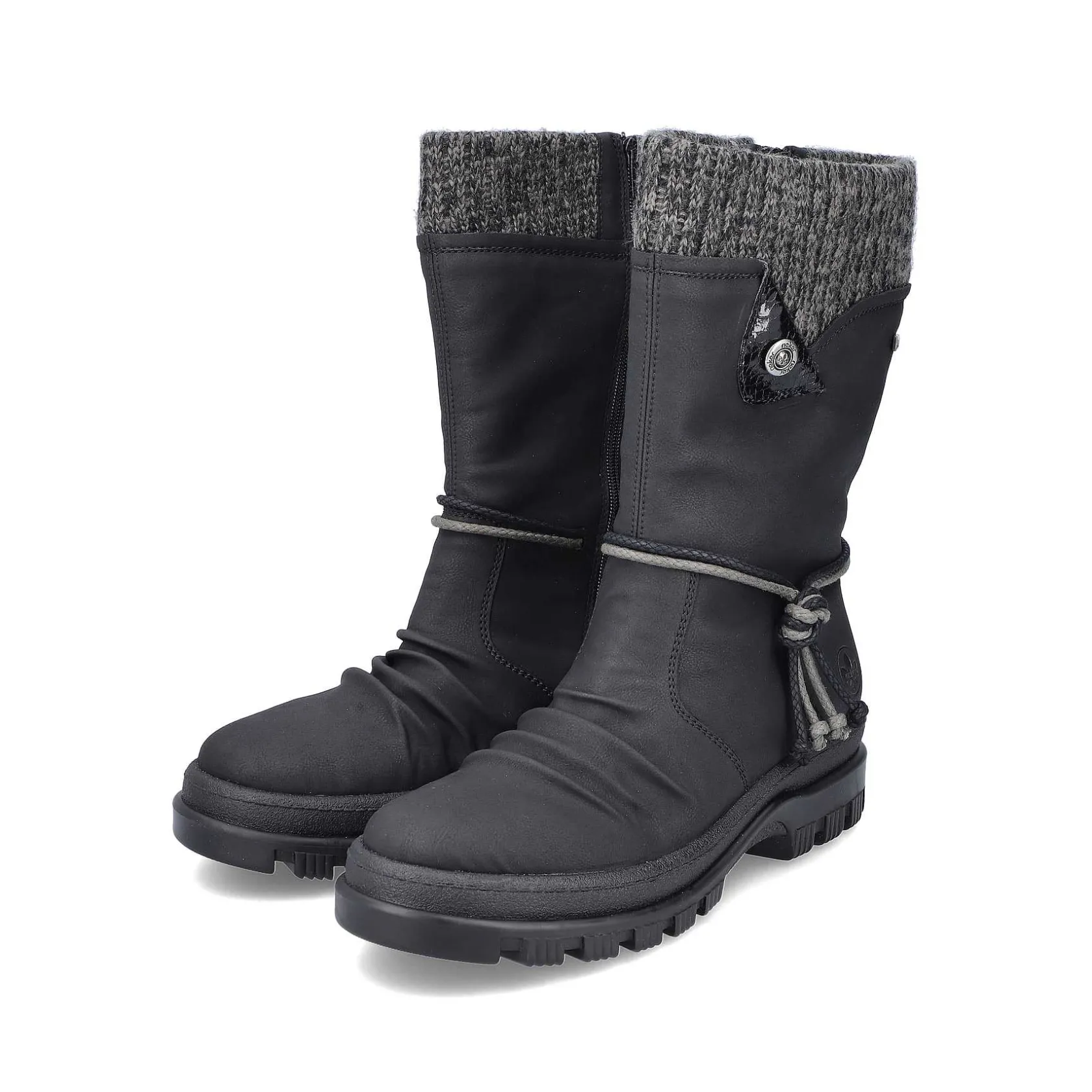 Rieker Ankle Boots & Boots-Women'S Short Boots Night Black