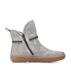 Rieker Ankle Boots & Boots-Women'S Short Boots Silver Gray