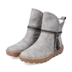 Rieker Ankle Boots & Boots-Women'S Short Boots Silver Gray