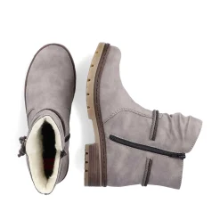 Rieker Ankle Boots & Boots-Women'S Short Boots Silver Gray