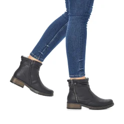 Rieker Ankle Boots & Boots-Women'S Short Boots Jet Black