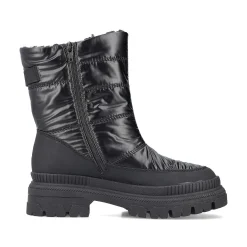Rieker Ankle Boots & Boots-Women'S Short Boots Glossy Black