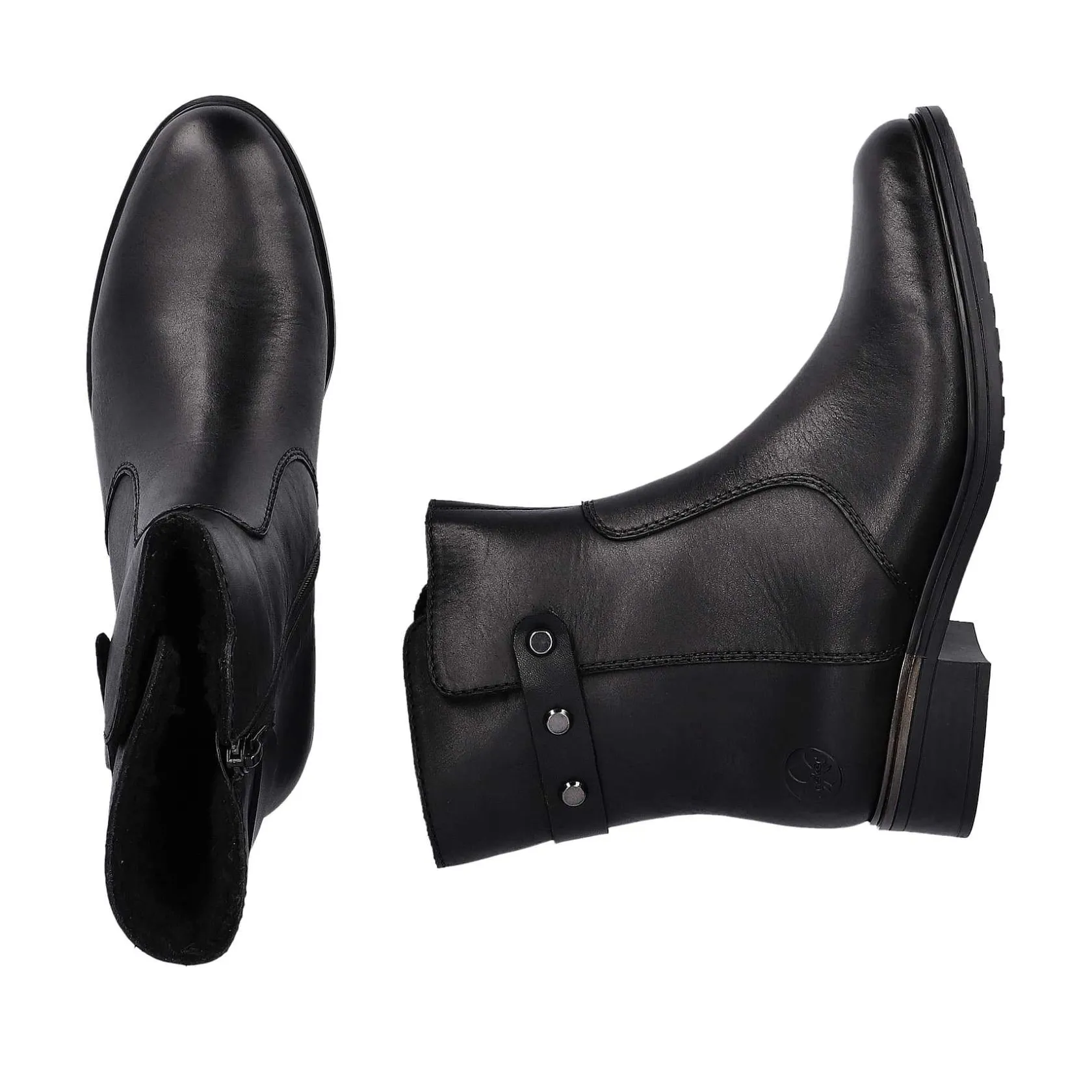 Rieker Ankle Boots & Boots-Women'S Short Boots Night Black