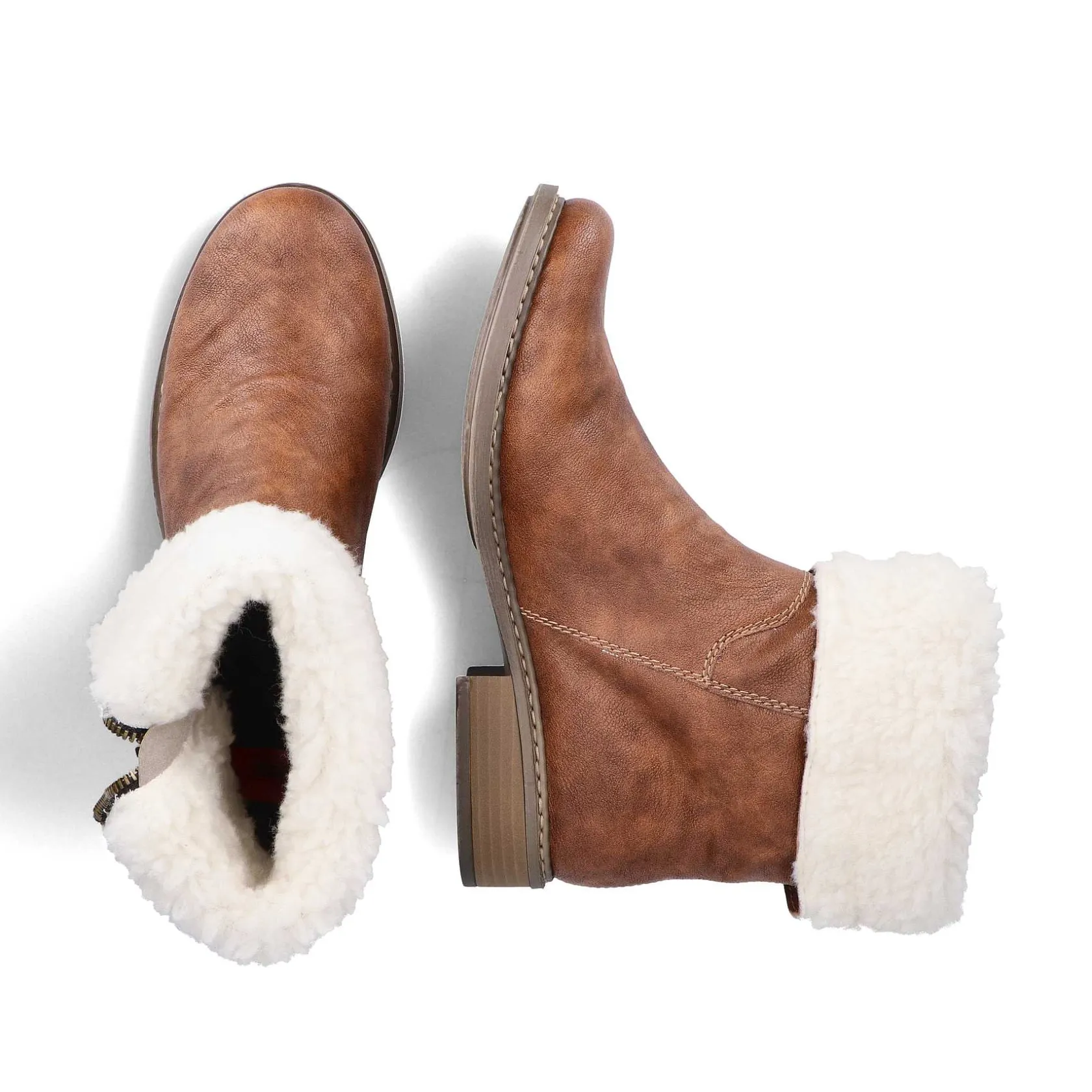 Rieker Ankle Boots & Boots-Women'S Short Boots Chestnut Brown