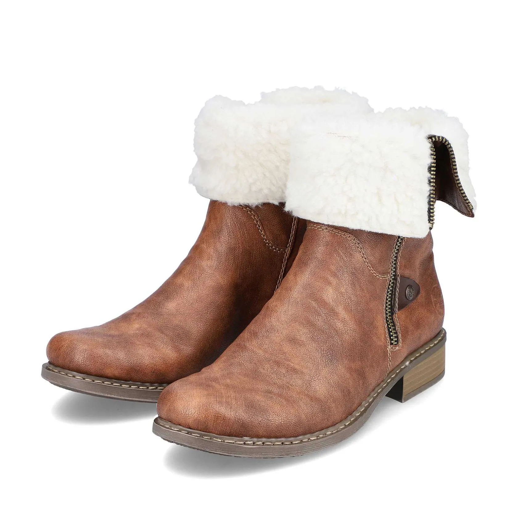 Rieker Ankle Boots & Boots-Women'S Short Boots Chestnut Brown