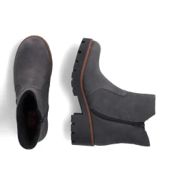 Rieker Ankle Boots & Boots-Women'S Short Boots Brown Gray