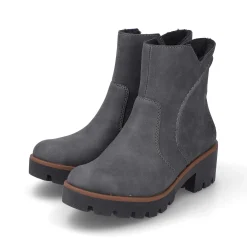 Rieker Ankle Boots & Boots-Women'S Short Boots Brown Gray