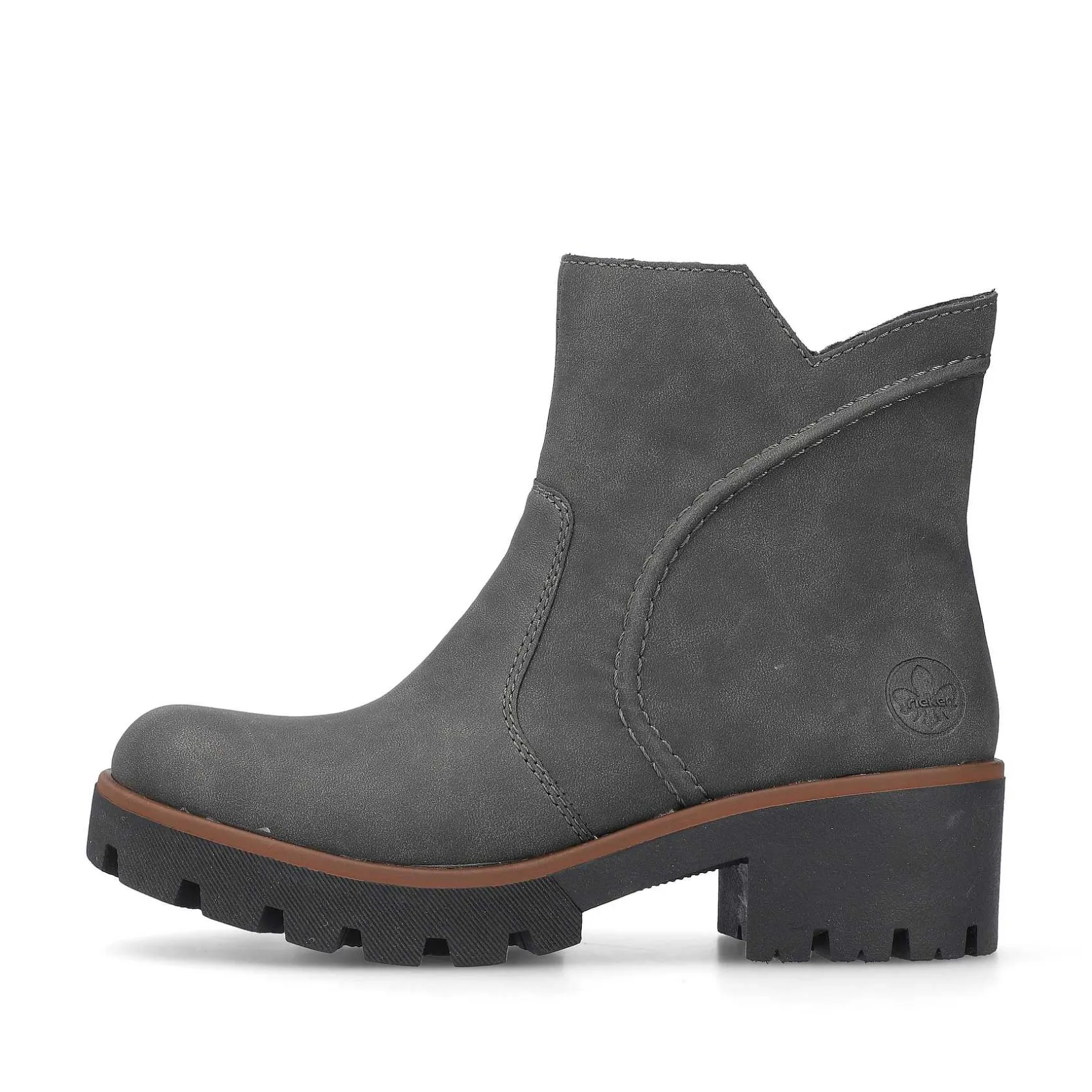 Rieker Ankle Boots & Boots-Women'S Short Boots Brown Gray
