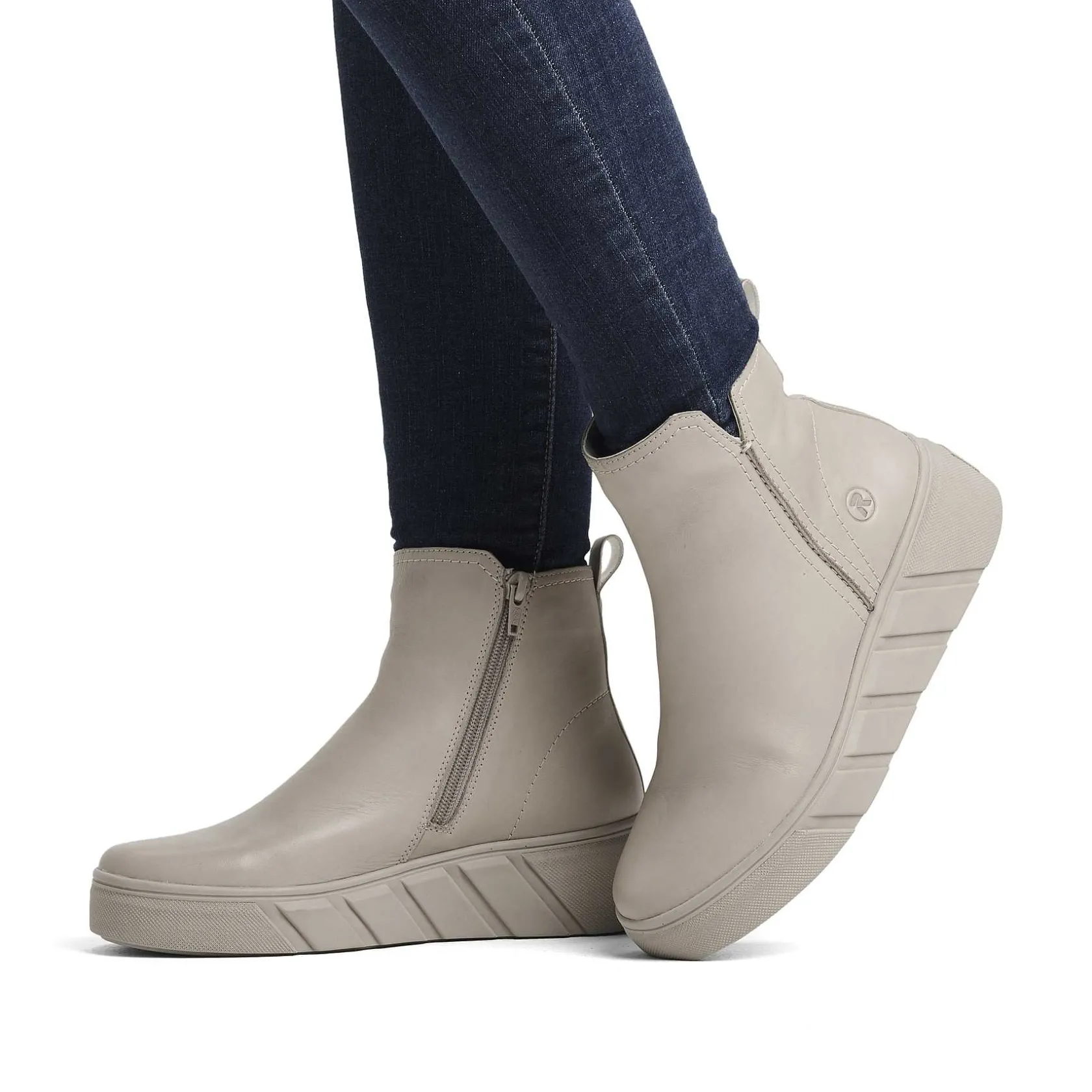 Rieker Ankle Boots & Boots-Women'S Short Boots Cream Beige