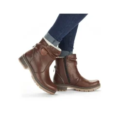 Rieker Ankle Boots & Boots-Women'S Short Boots Chestnut Brown