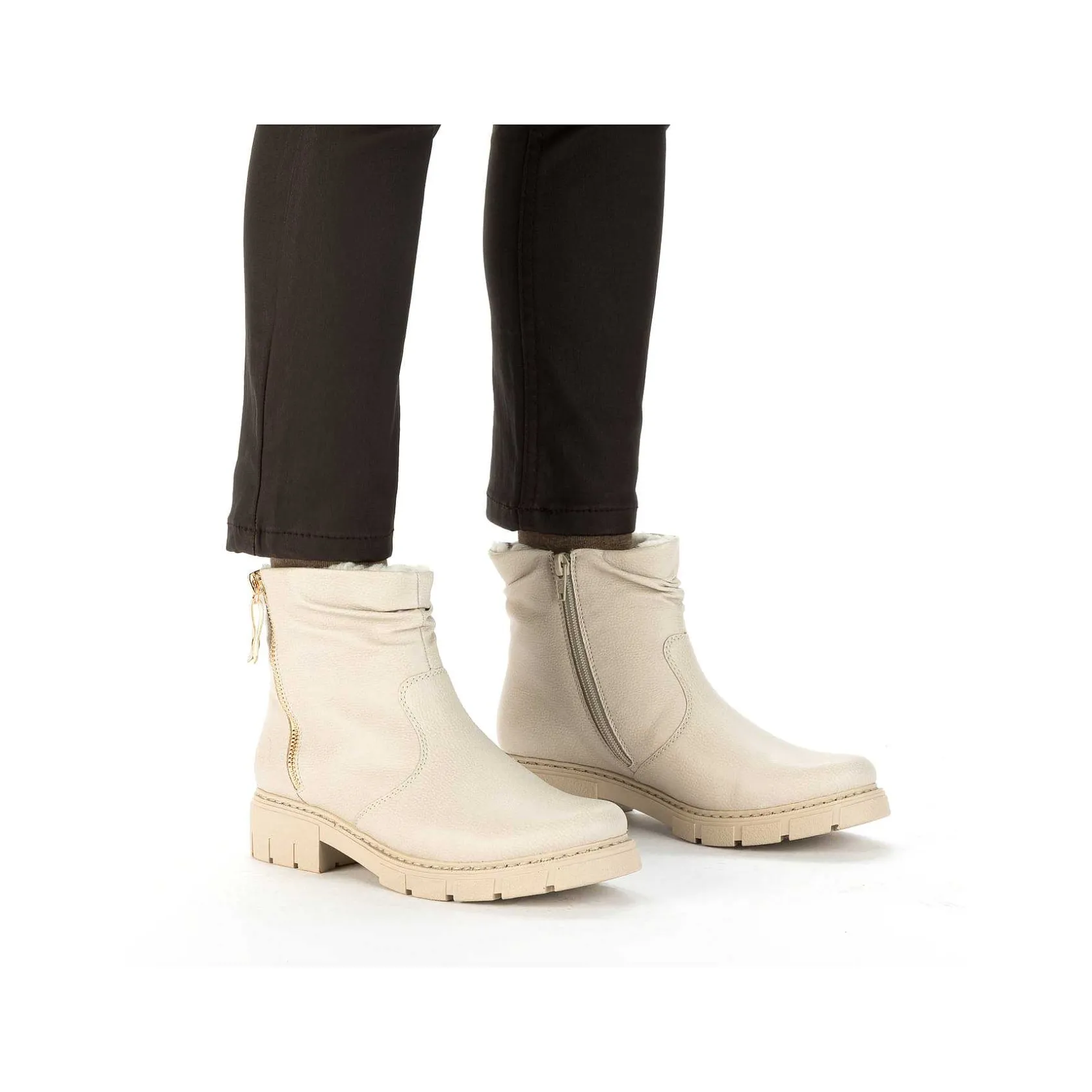 Rieker Ankle Boots & Boots-Women'S Short Boots Light Beige
