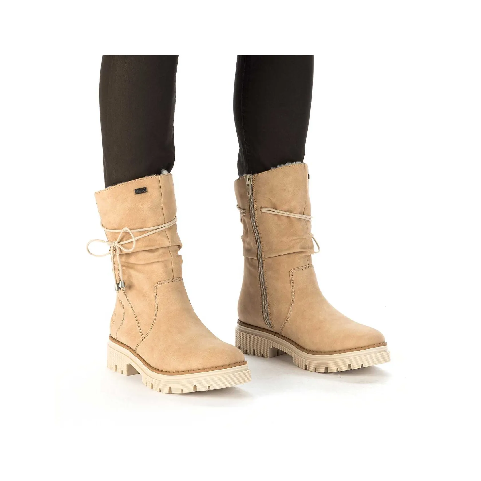 Rieker Ankle Boots & Boots-Women'S Short Boots Brown Beige