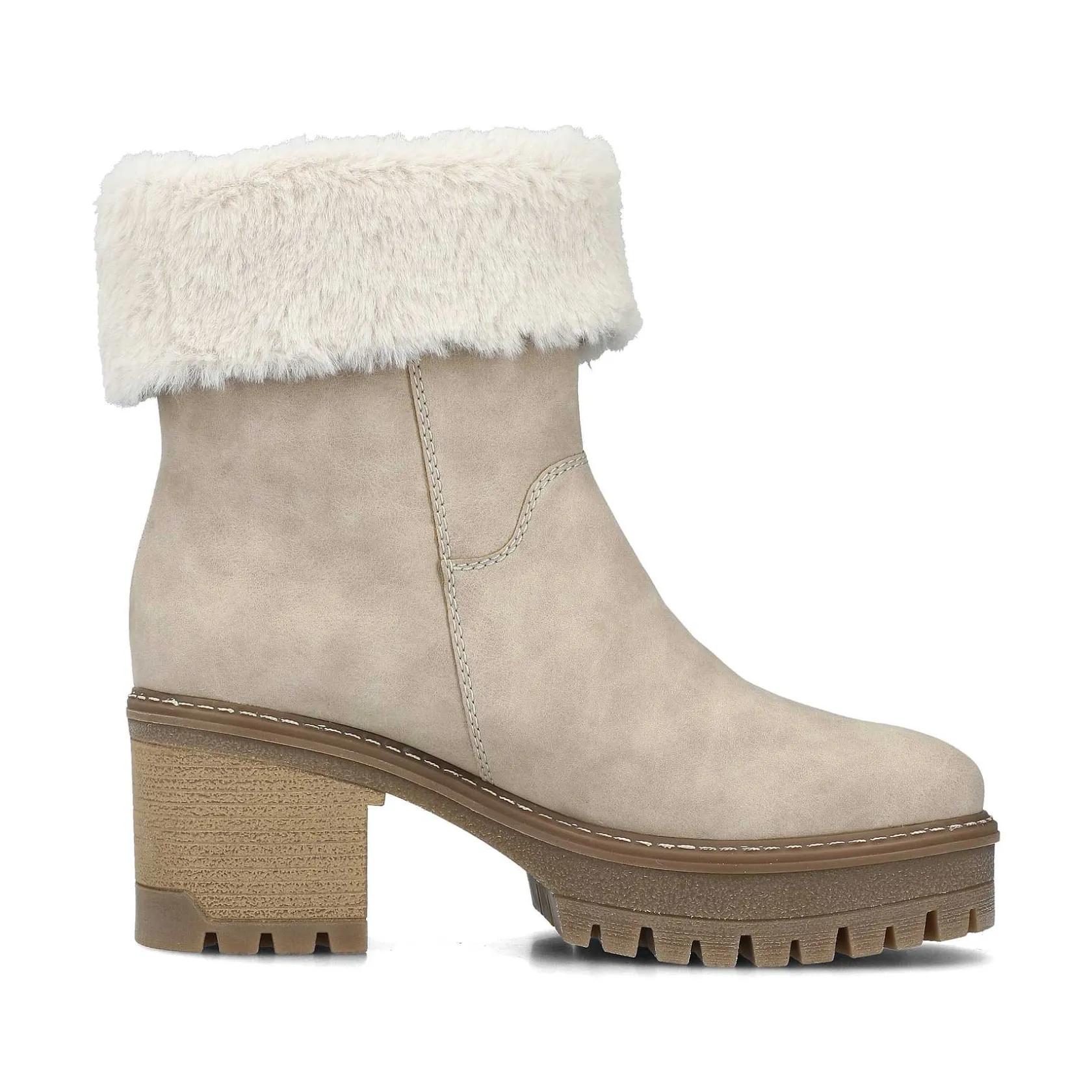 Rieker Ankle Boots & Boots-Women'S Short Boots Gray Beige