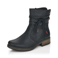 Rieker Ankle Boots & Boots-Women'S Short Boots Jet Black