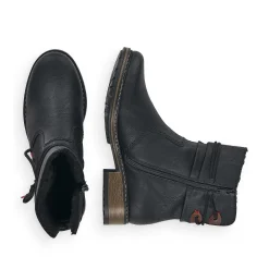 Rieker Ankle Boots & Boots-Women'S Short Boots Jet Black