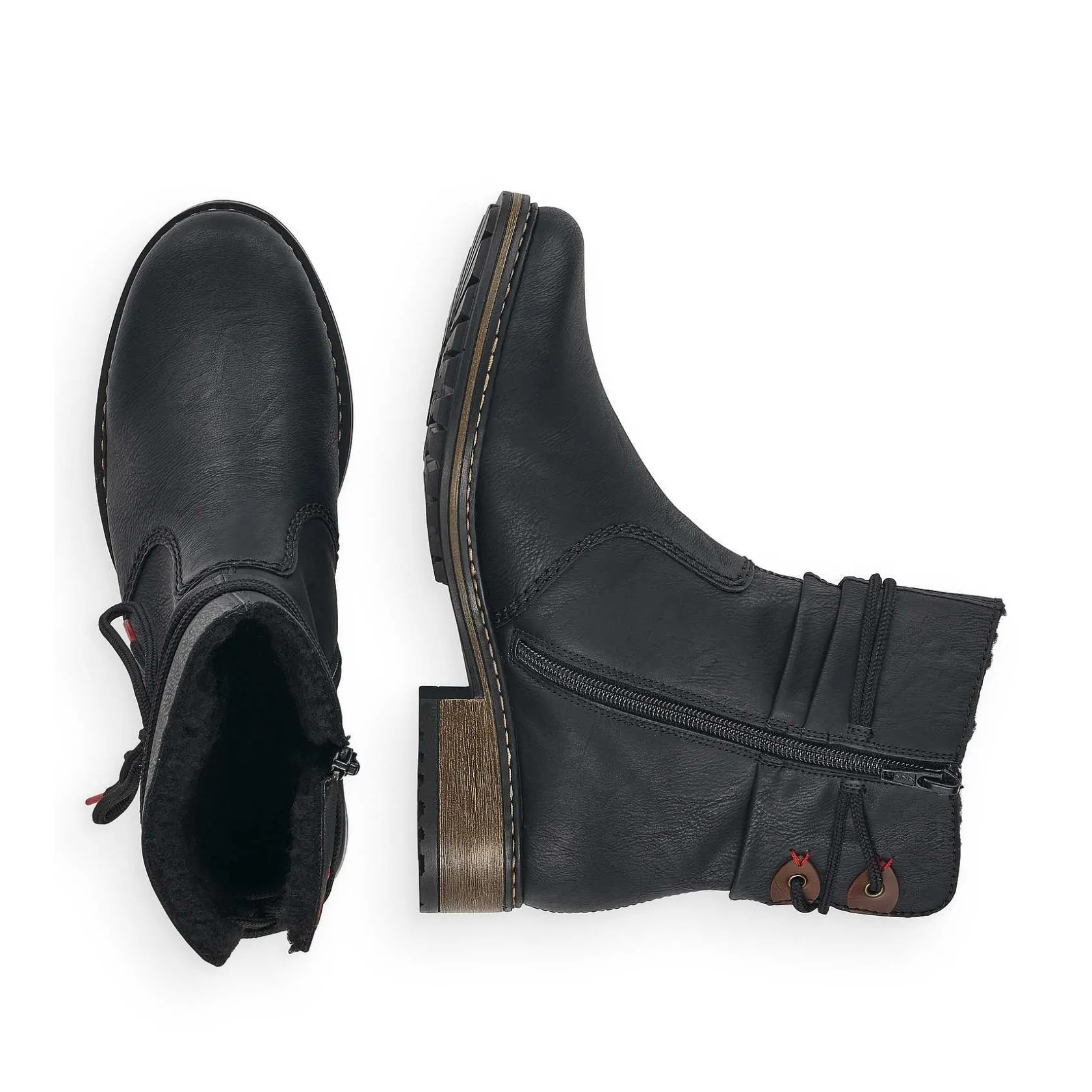 Rieker Ankle Boots & Boots-Women'S Short Boots Jet Black