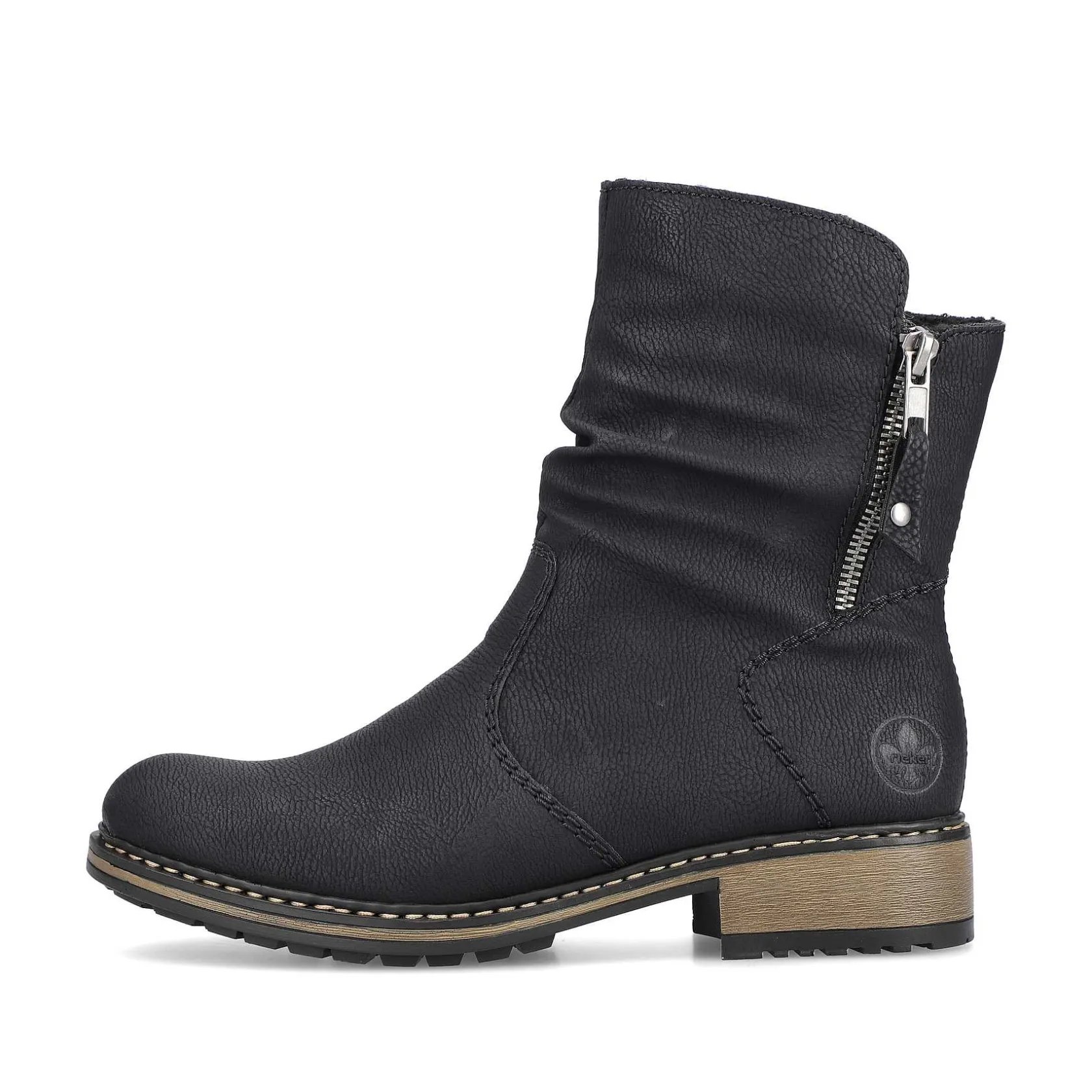 Rieker Ankle Boots & Boots-Women'S Short Boots Graphite Black