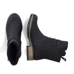 Rieker Ankle Boots & Boots-Women'S Short Boots Graphite Black
