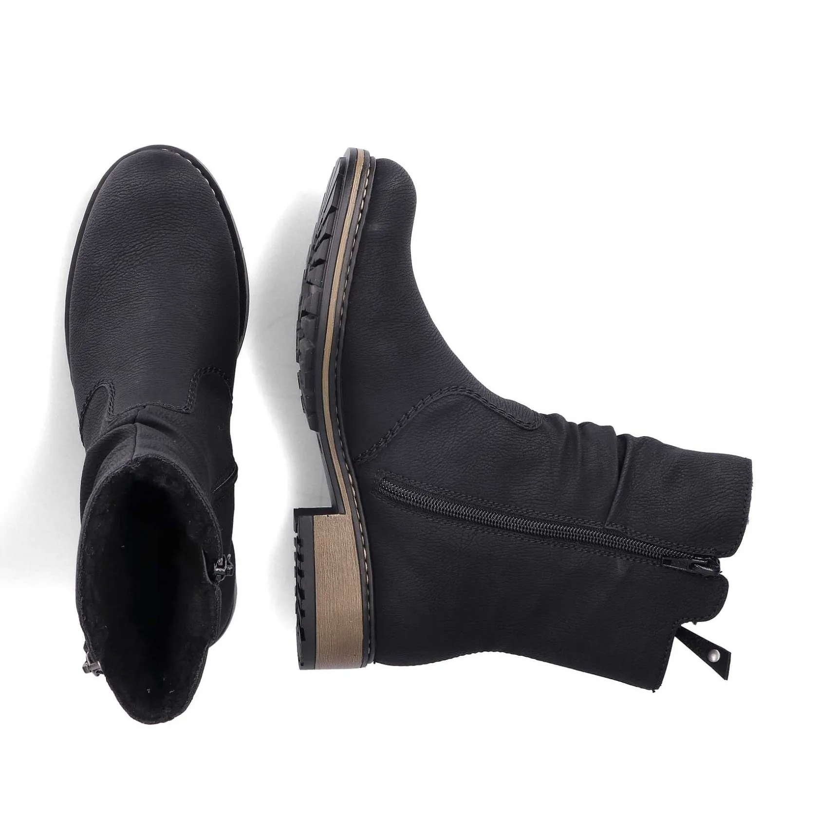Rieker Ankle Boots & Boots-Women'S Short Boots Graphite Black