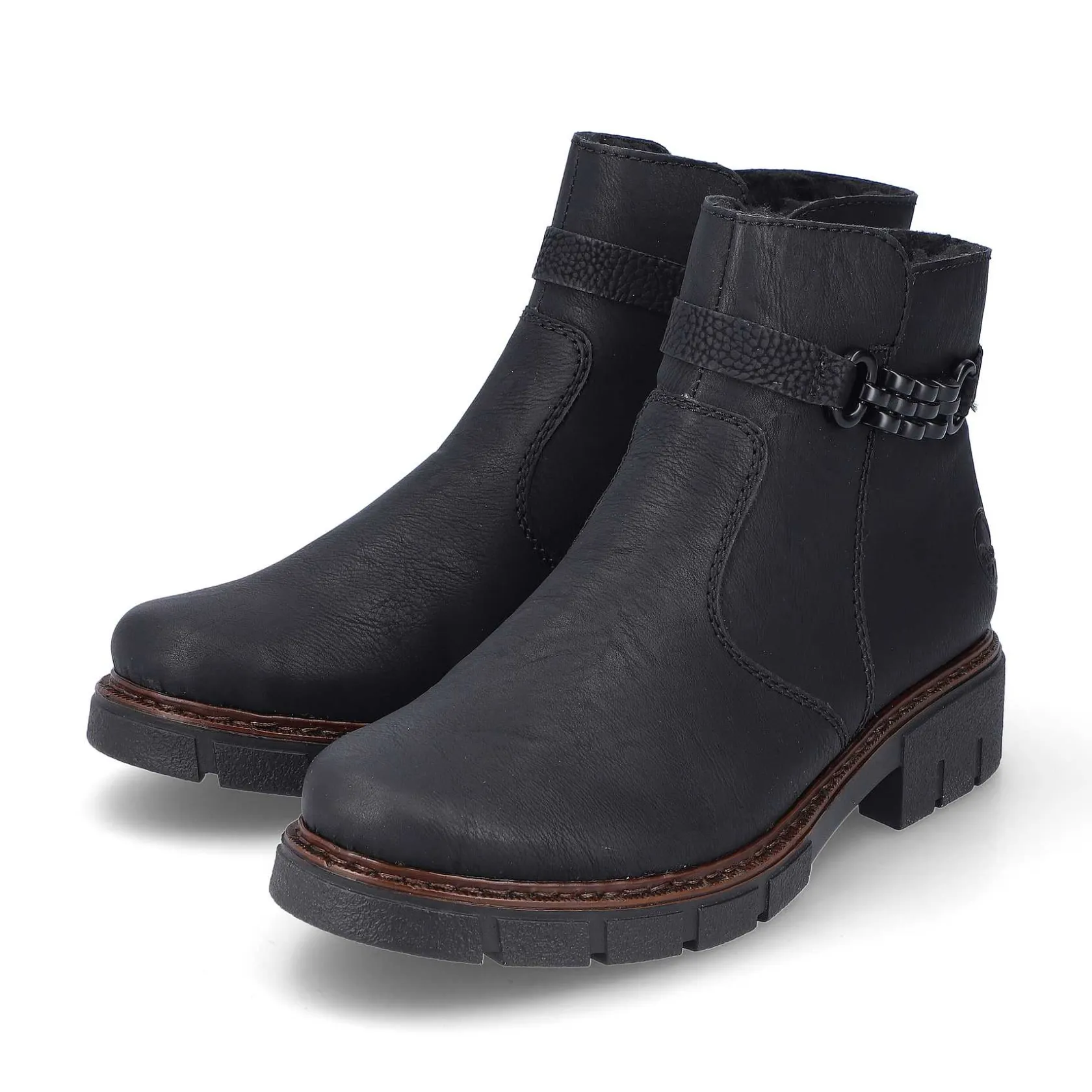 Rieker Ankle Boots & Boots-Women'S Short Boots Night Black