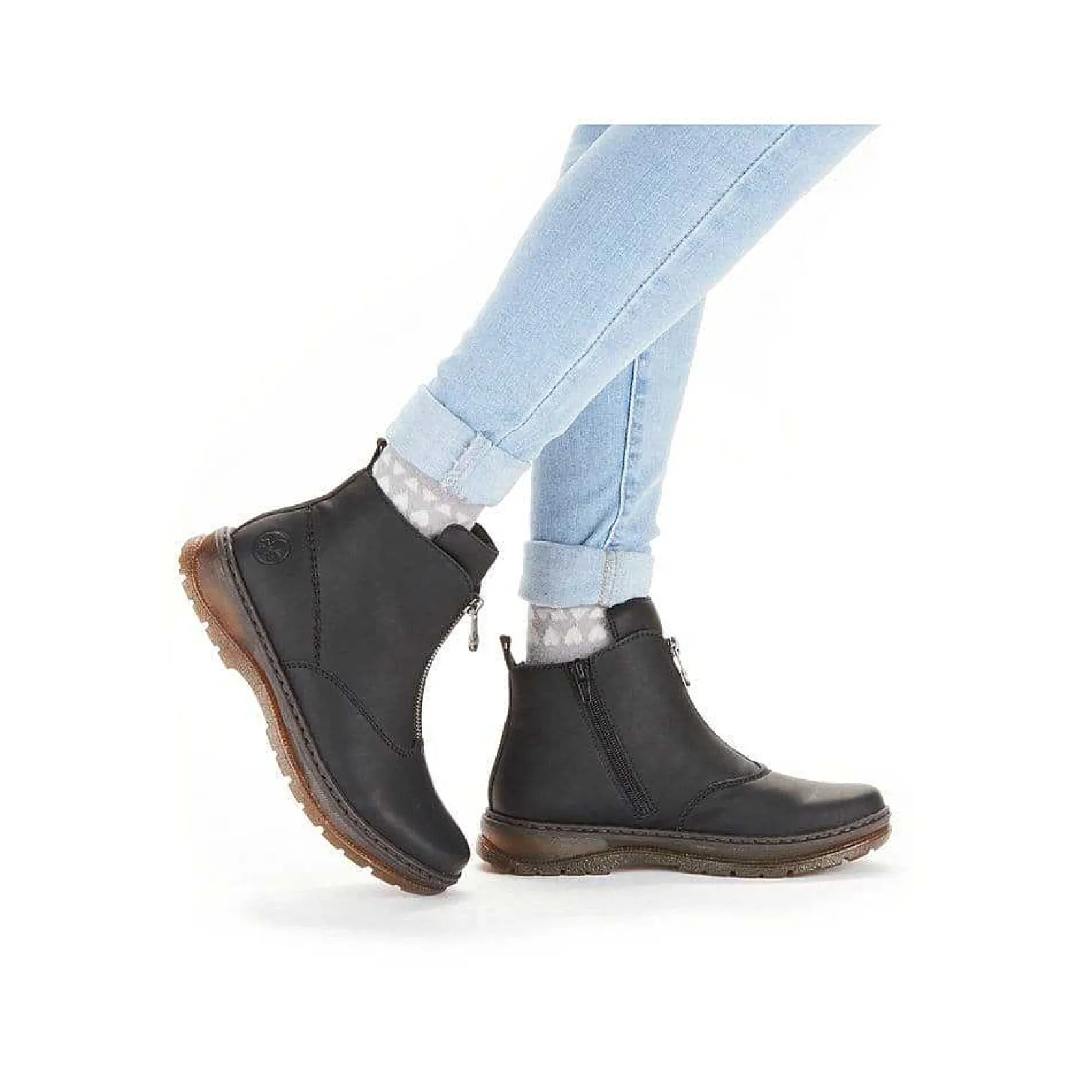 Rieker Ankle Boots & Boots-Women'S Short Boots Jet Black