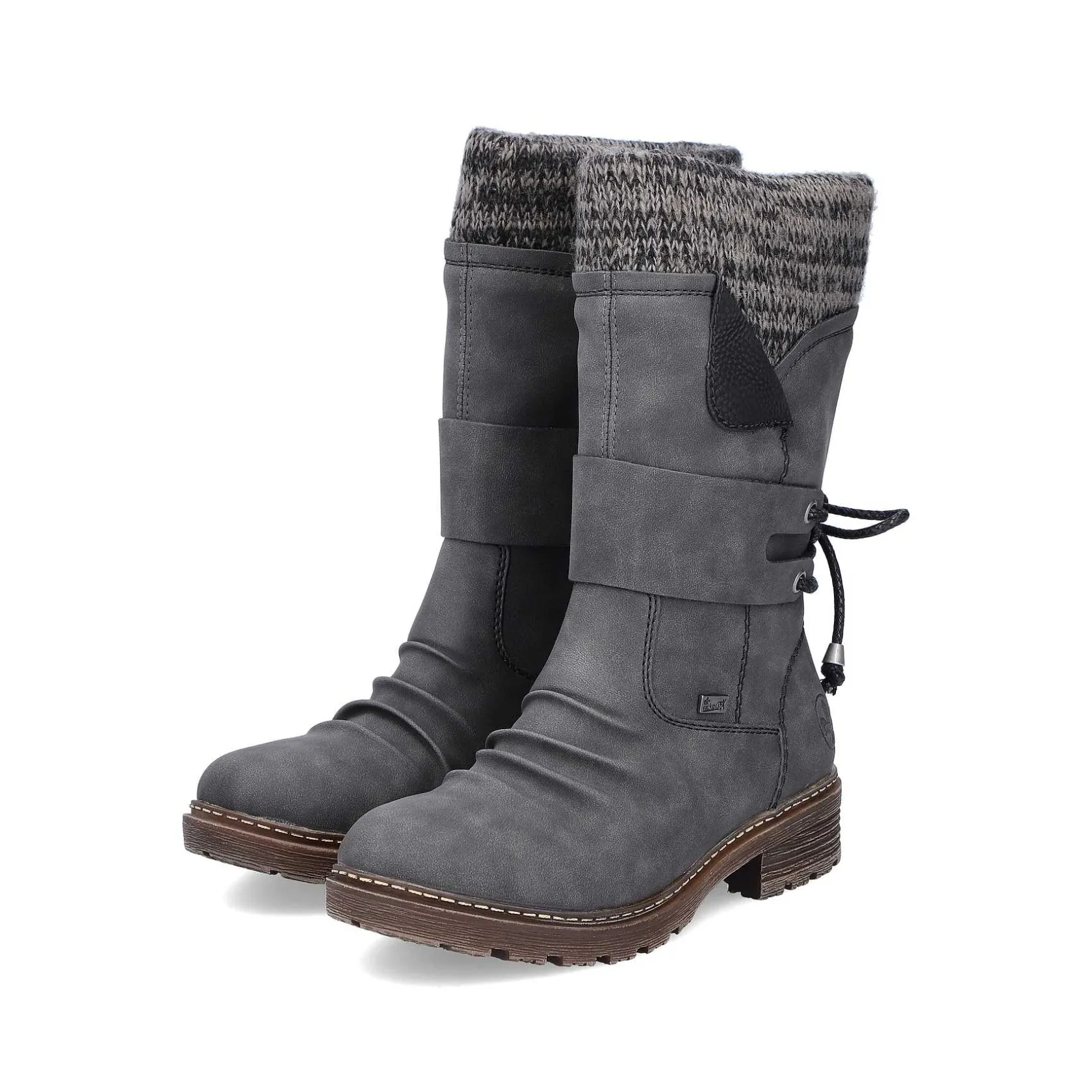Rieker Ankle Boots & Boots-Women'S Short Boots Anthracite