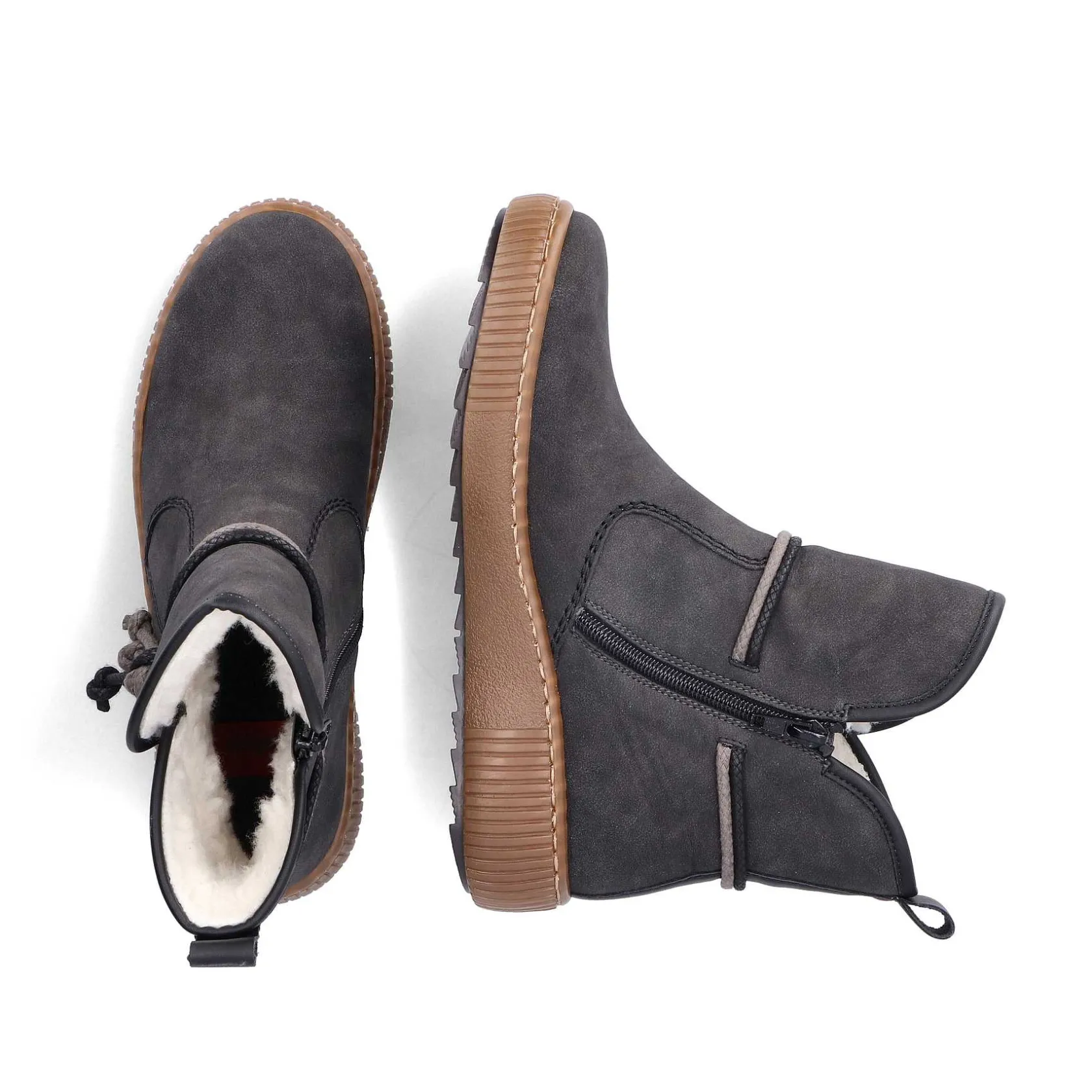 Rieker Ankle Boots & Boots-Women'S Short Boots Granite Gray