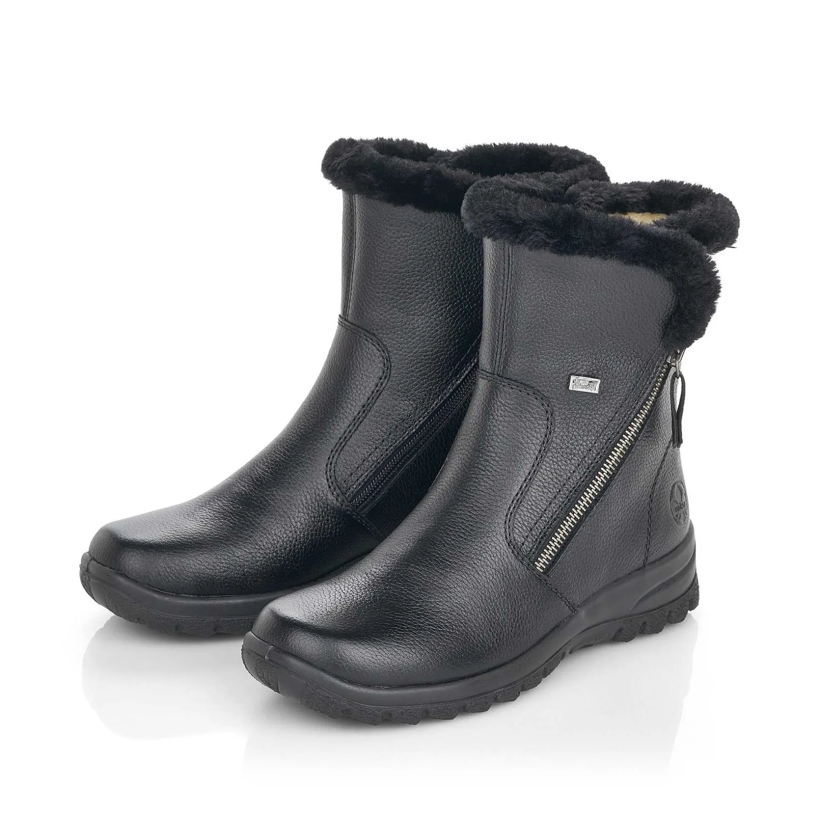 Rieker Ankle Boots & Boots-Women'S Short Boots Night Black