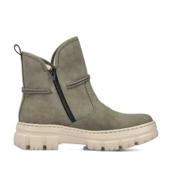 Rieker Ankle Boots & Boots-Women'S Short Boots Gray Green