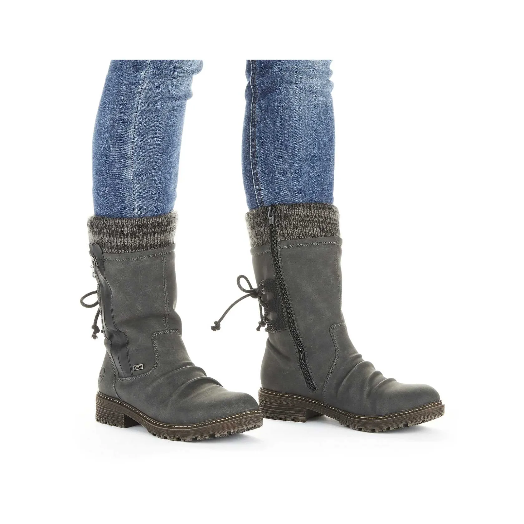 Rieker Ankle Boots & Boots-Women'S Short Boots Granite Gray