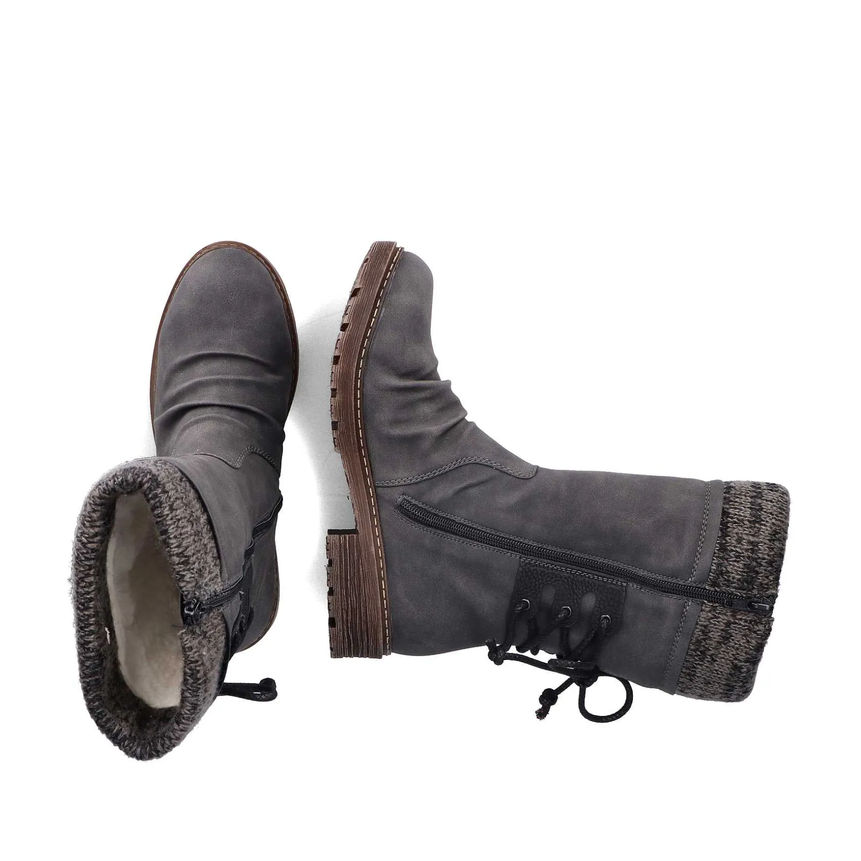 Rieker Ankle Boots & Boots-Women'S Short Boots Granite Gray