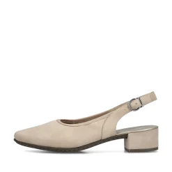 Rieker Heeled Shoes-Women'S Slingback Pumps Champagne