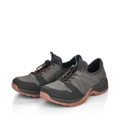 Rieker Low Shoes & Slippers-Women'S Slippers Asphalt Gray