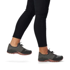 Rieker Low Shoes & Slippers-Women'S Slippers Asphalt Gray