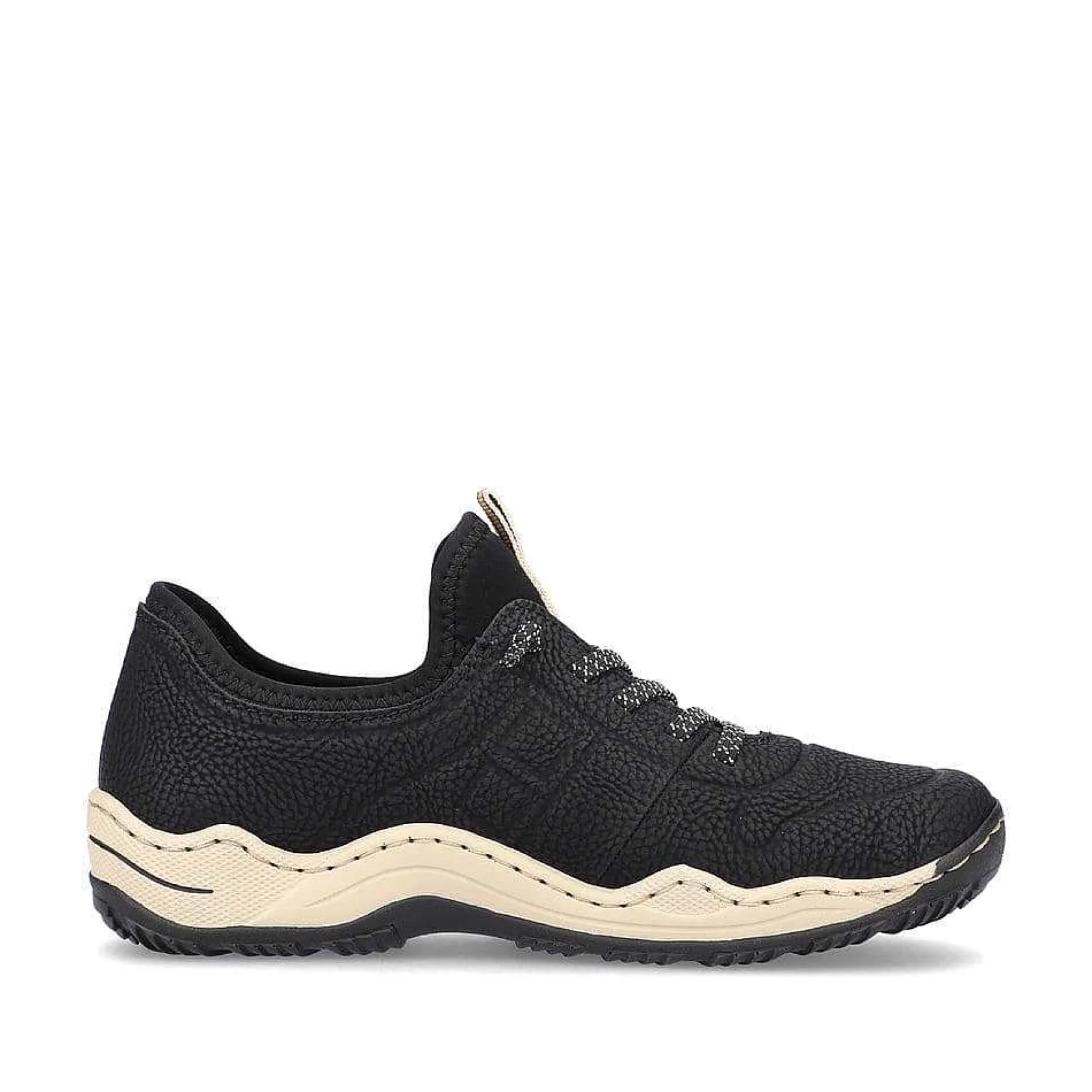 Rieker Low Shoes & Slippers-Women'S Slippers Asphalt Black